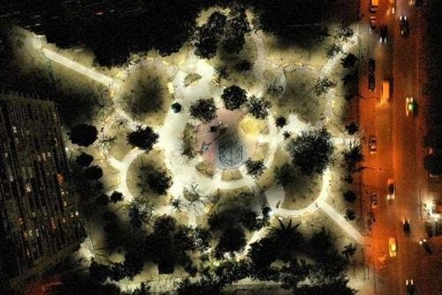 გამწვანებული ტერიტორიების მოწყობა